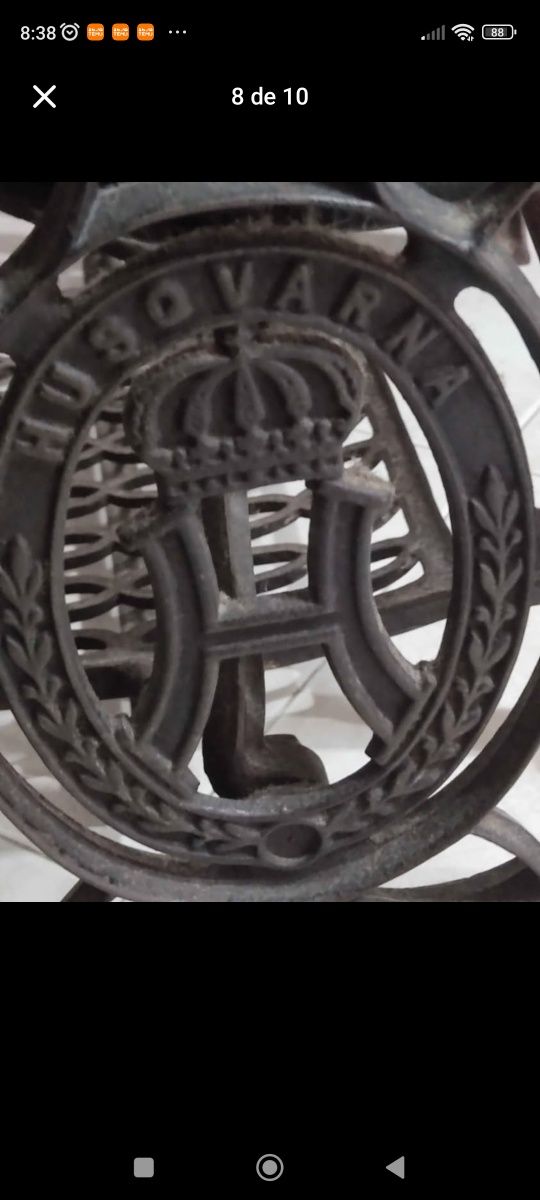 Máquina de costura antiga