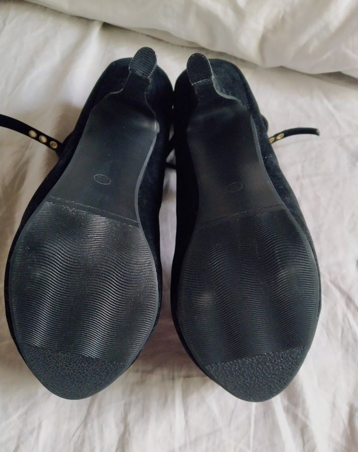 Женские модельные туфли-лодочки Kingsber на шпильке, замша, 38-39, 25