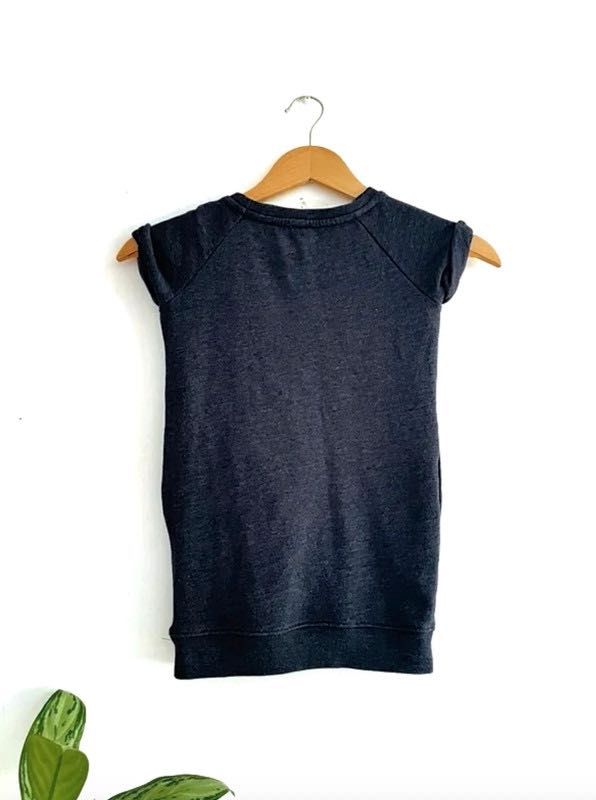 Vestido Túnica GAP – Azul – Algodão Canelado – 3 Anos