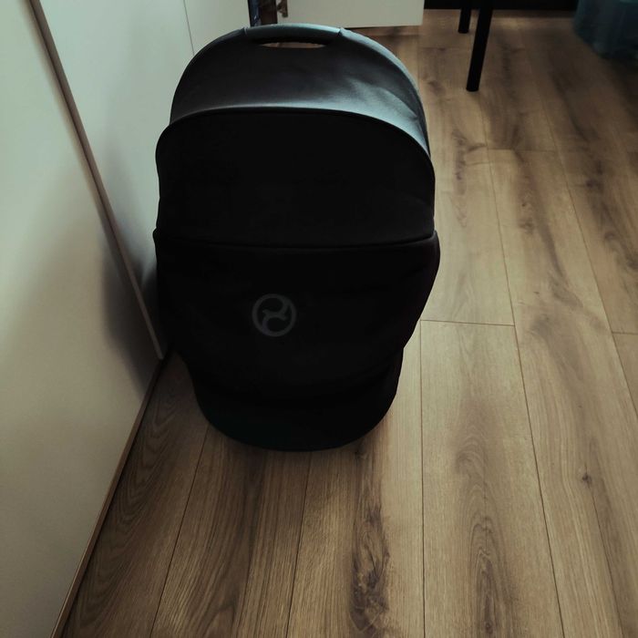 Cybex gondola balios i talos Cot S Lux + folia przeciwdeszczowa.