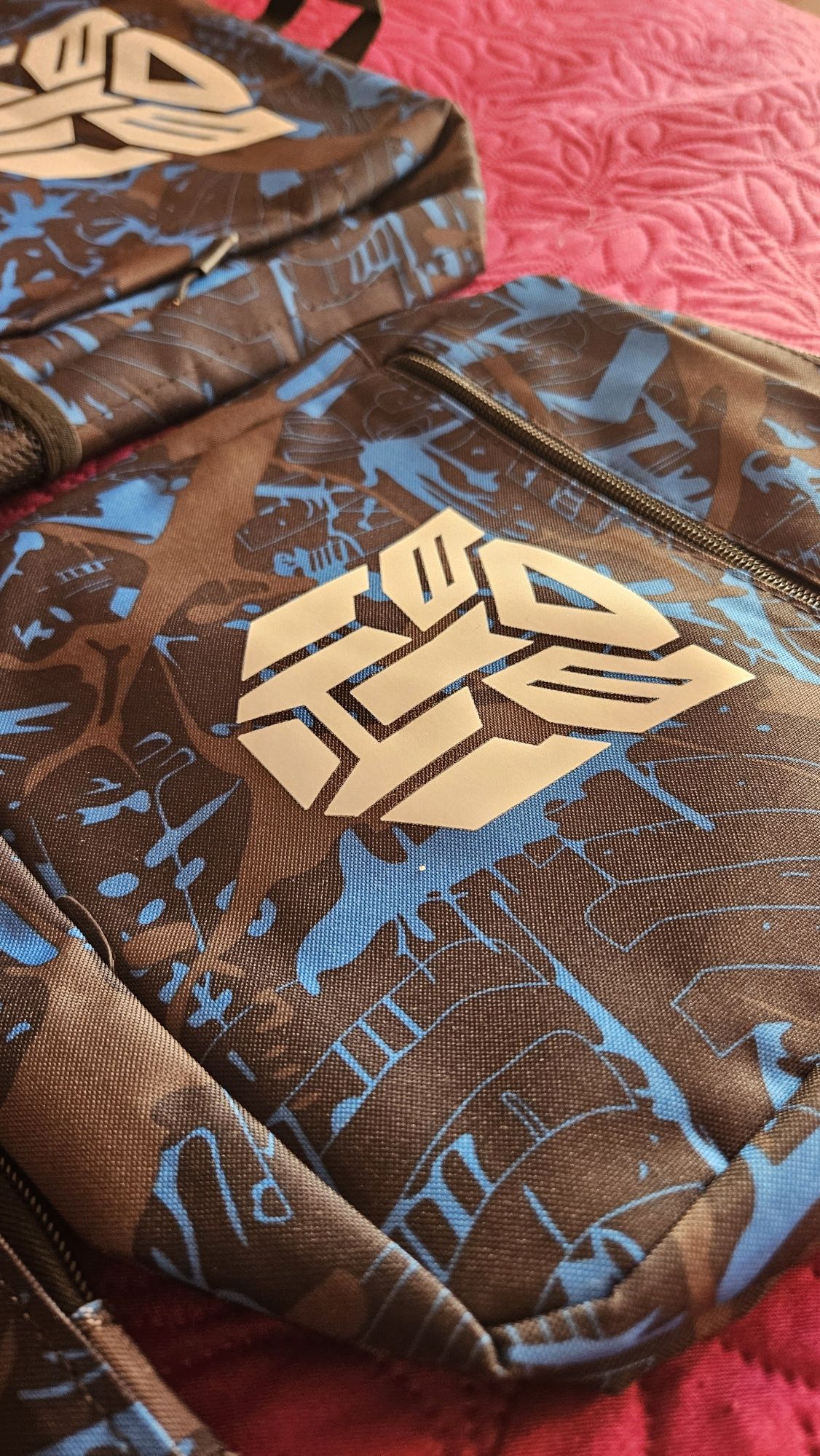Mala / mochila transformers criança