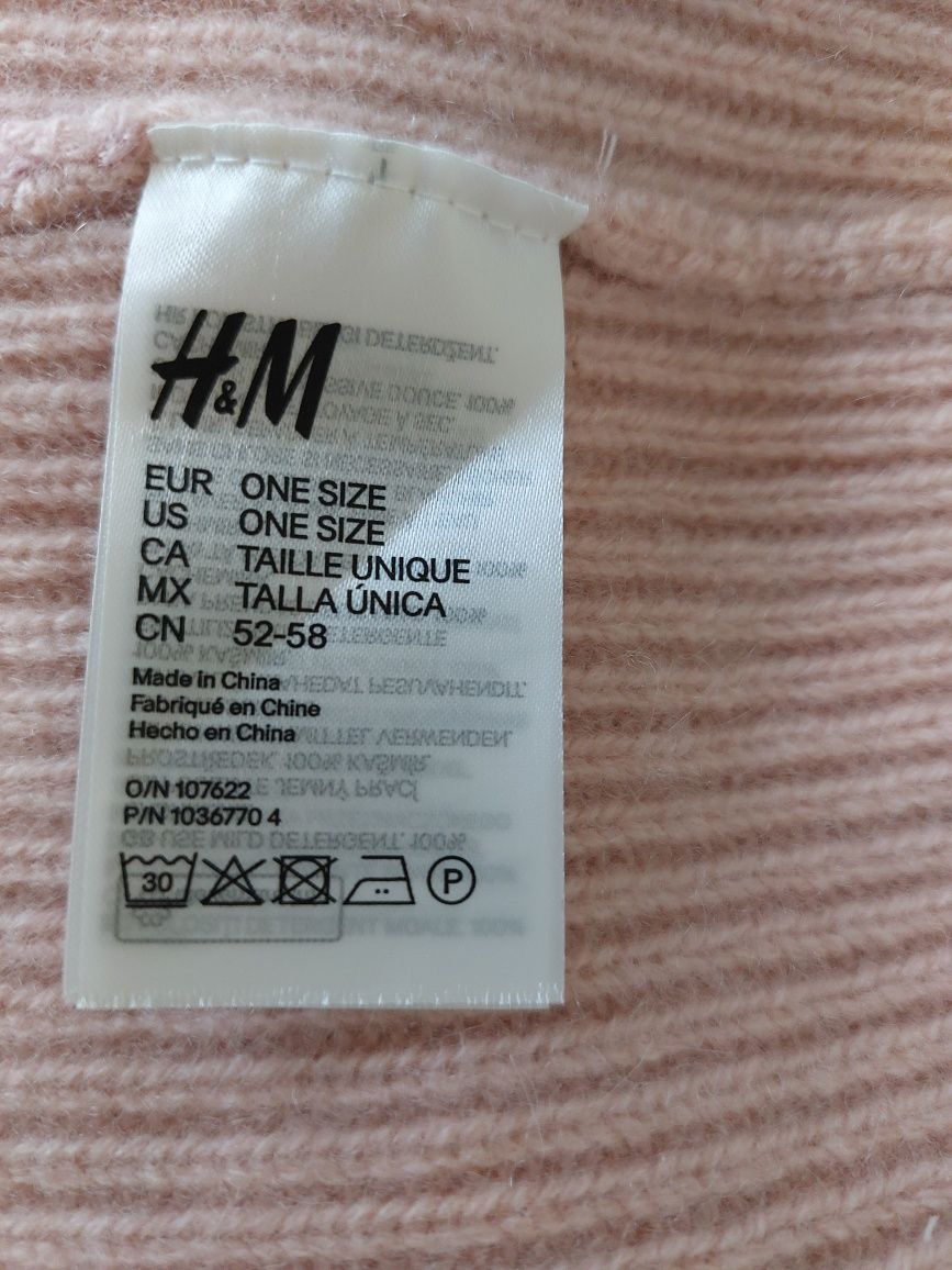 Шапка 100% кашемір кашемир H&M Premium