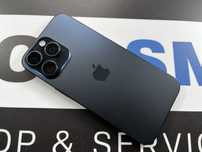 Ladny Apple iphone 15 Pro Max 256GB Blue Gwarancja