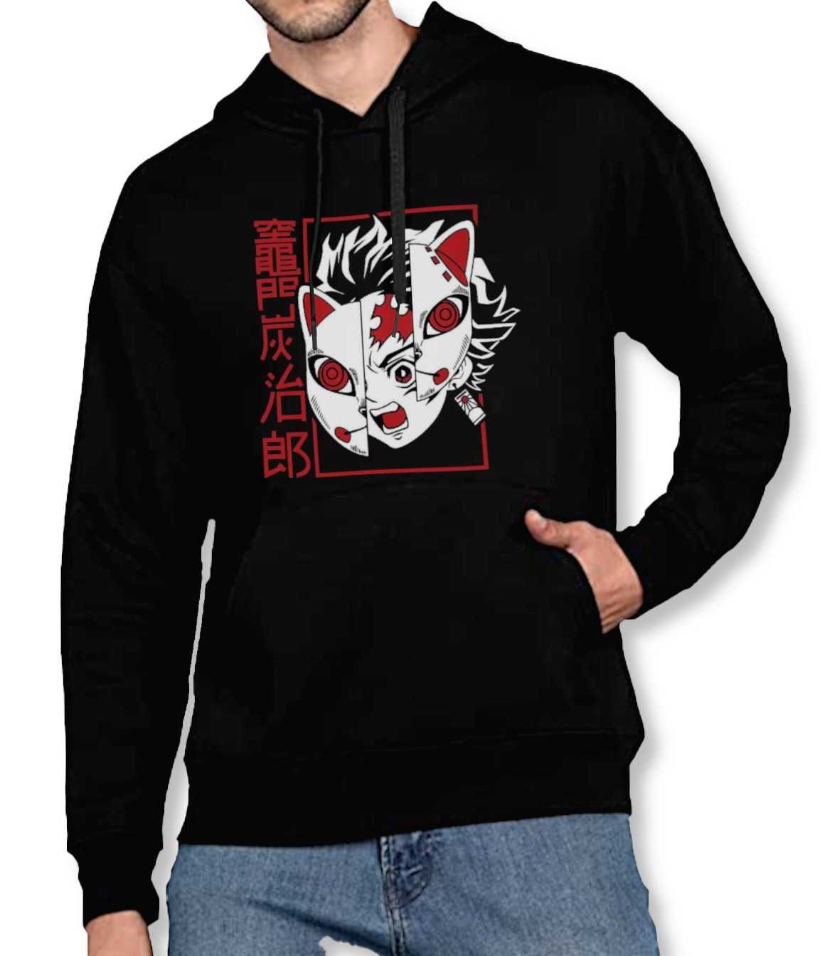 Moletom Hoodie Sweatshirt Camisola Com Capuz Preta