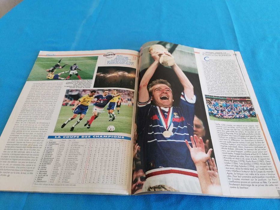 Revistas Onze Mondial e especial Mundial 1998