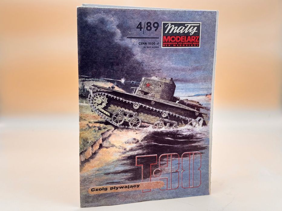 Model Mały Modelarz" Czołg Pływający 1989 r Polecam