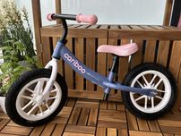 Rowerek biegowy CARIBOO LEDventure pompowane koła
