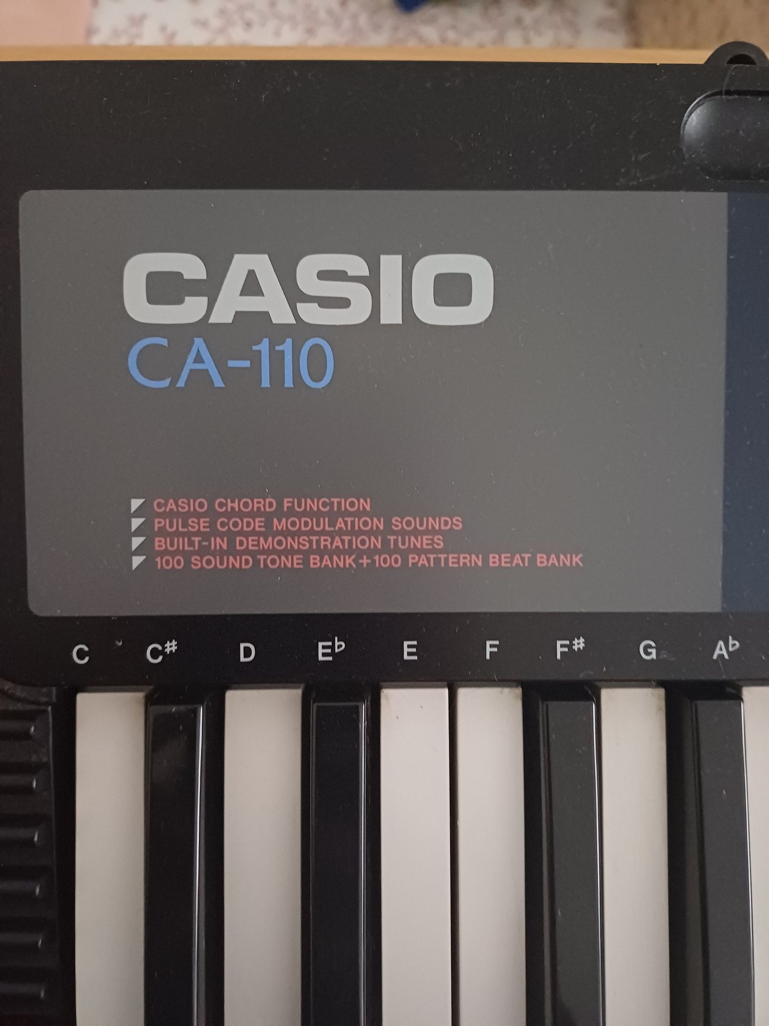 Casio 110 órgão musical