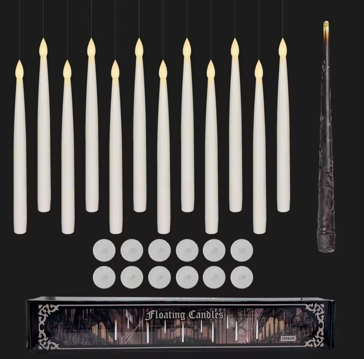 Парячі світлодіодні свічки з пультом - чарівною паличкою Гаррі Поттер