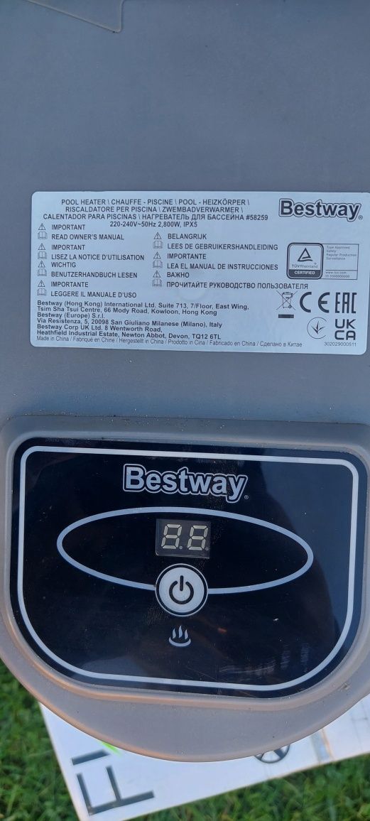 Podgrzewacz basenowy Bestway 2800W