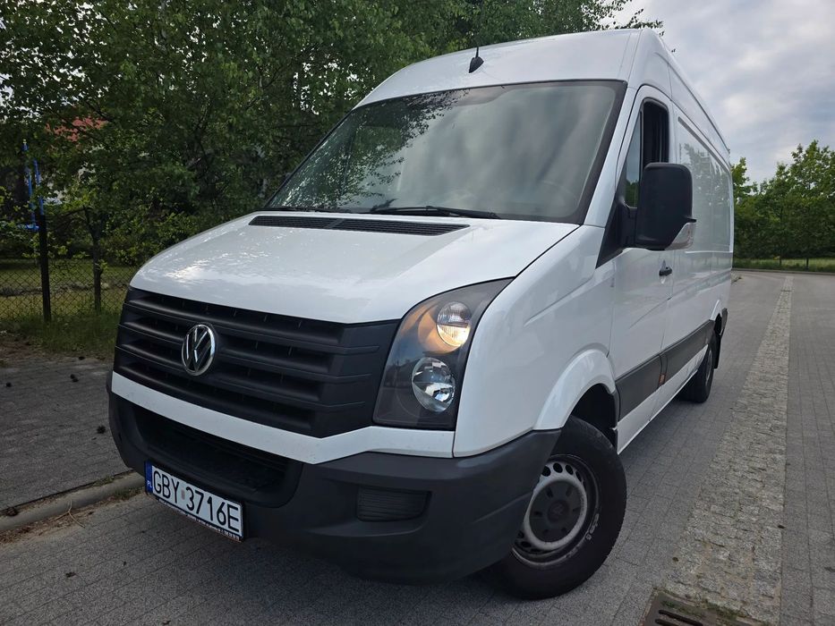 Volkswagen Crafter  CRAFTER 2015 r. L2 H2 2.0 TDI 136 KM. 3-osoby, KLIMA,Jak nowy, WARTO !
