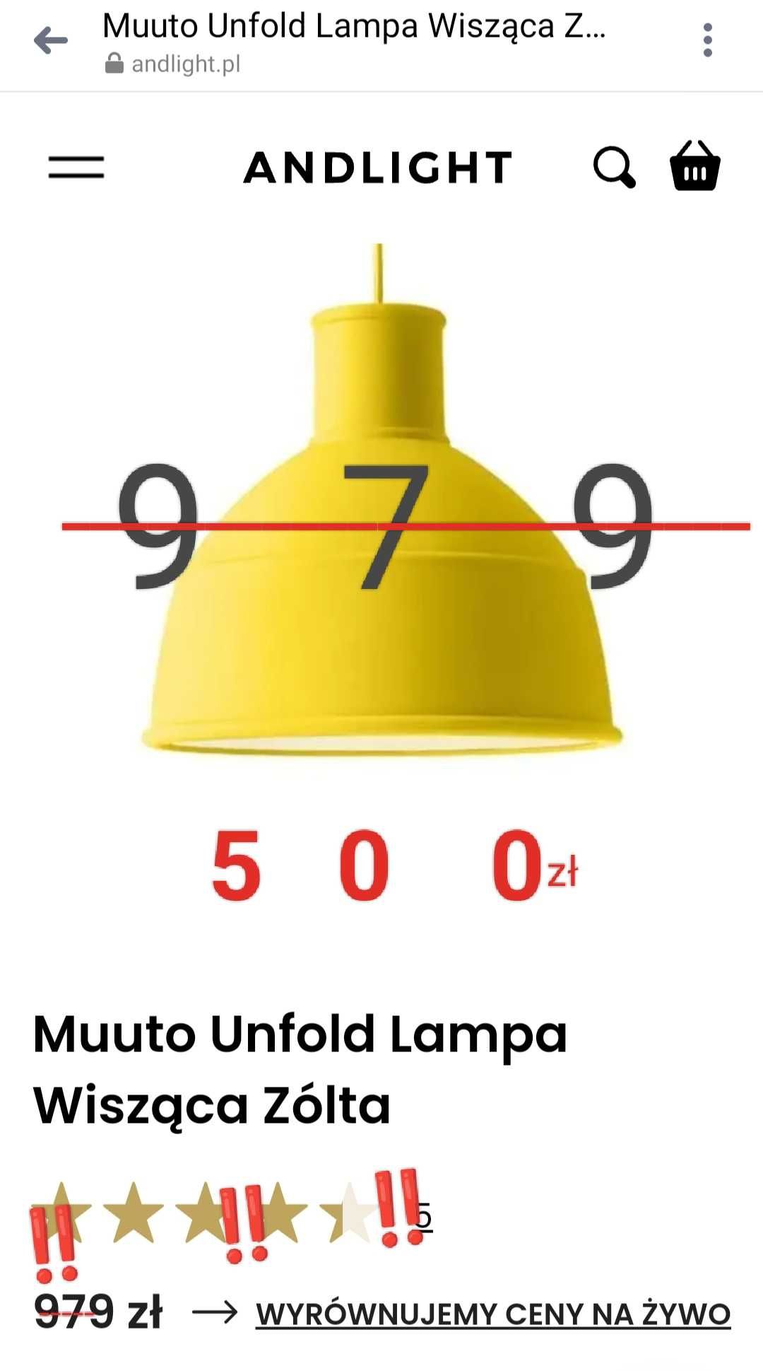 Lampa. Unfold od Muuto to lampa o prostym i czystym designie