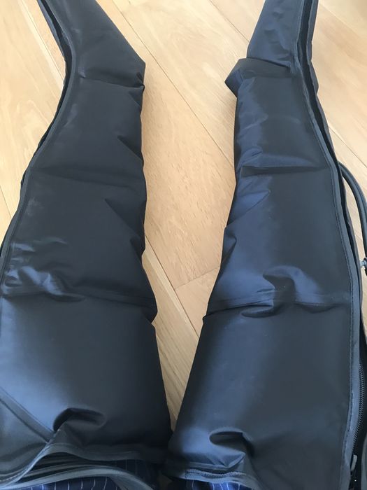 Máquina de pressoterapia completa nova na caixa.
