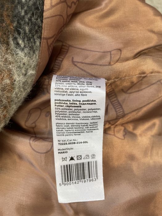 Płaszcz tatum kolekcja miś uszatek