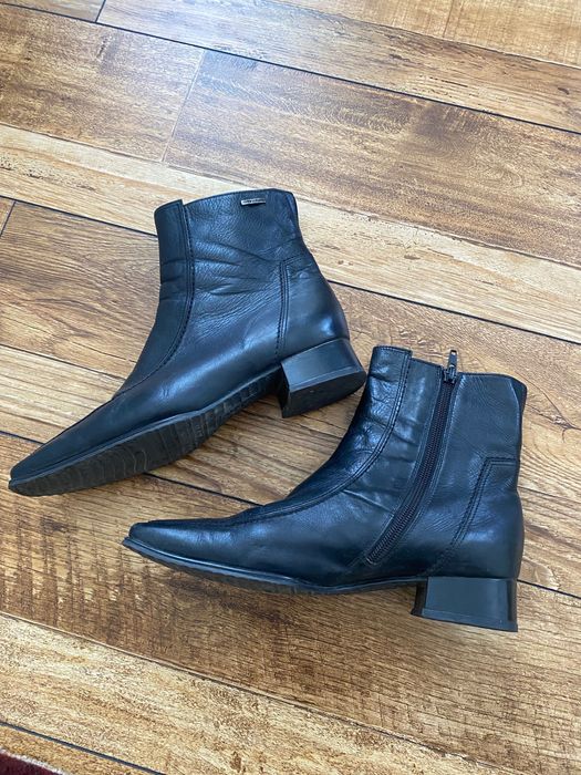 Ботильйони черевики шкіряні жіночі Gabor