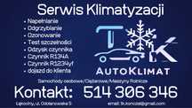Autoklimat Serwis klimatyzacji samochodowej z dojazdem R134a  R1234yf!