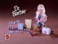 Dr Barbie Doctor 1994 vintage lata 90s