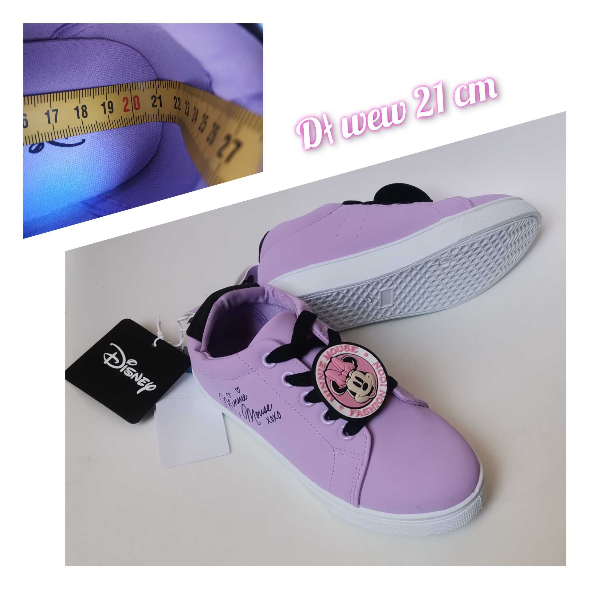 Nowe buty 33 sneakersy Myszka minnie 21 cm buty