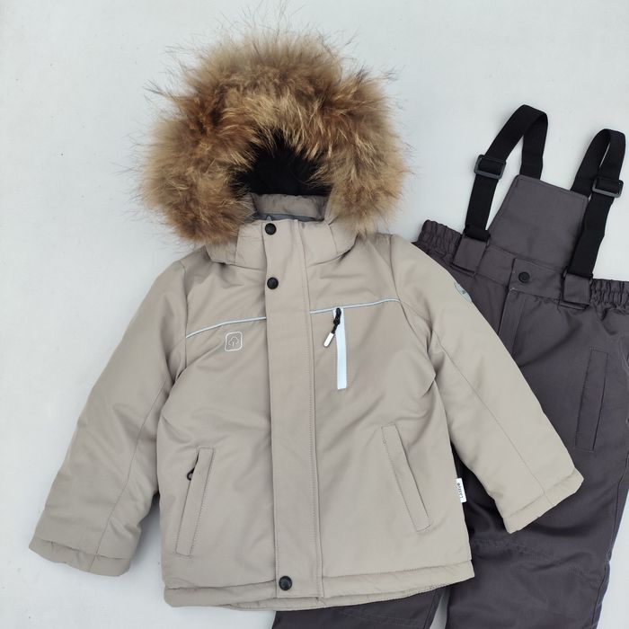 Зимовий термо комбінезон для дівчаток на зріст 92, 98,104,110,116