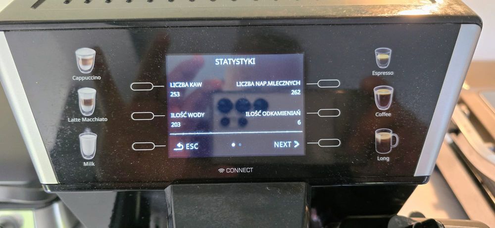 Expres do kawy Delonghi PrimaDonna  Class 550.65.SB