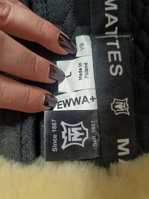 Podkładka korekcyjna Mattes z futrem, vs L