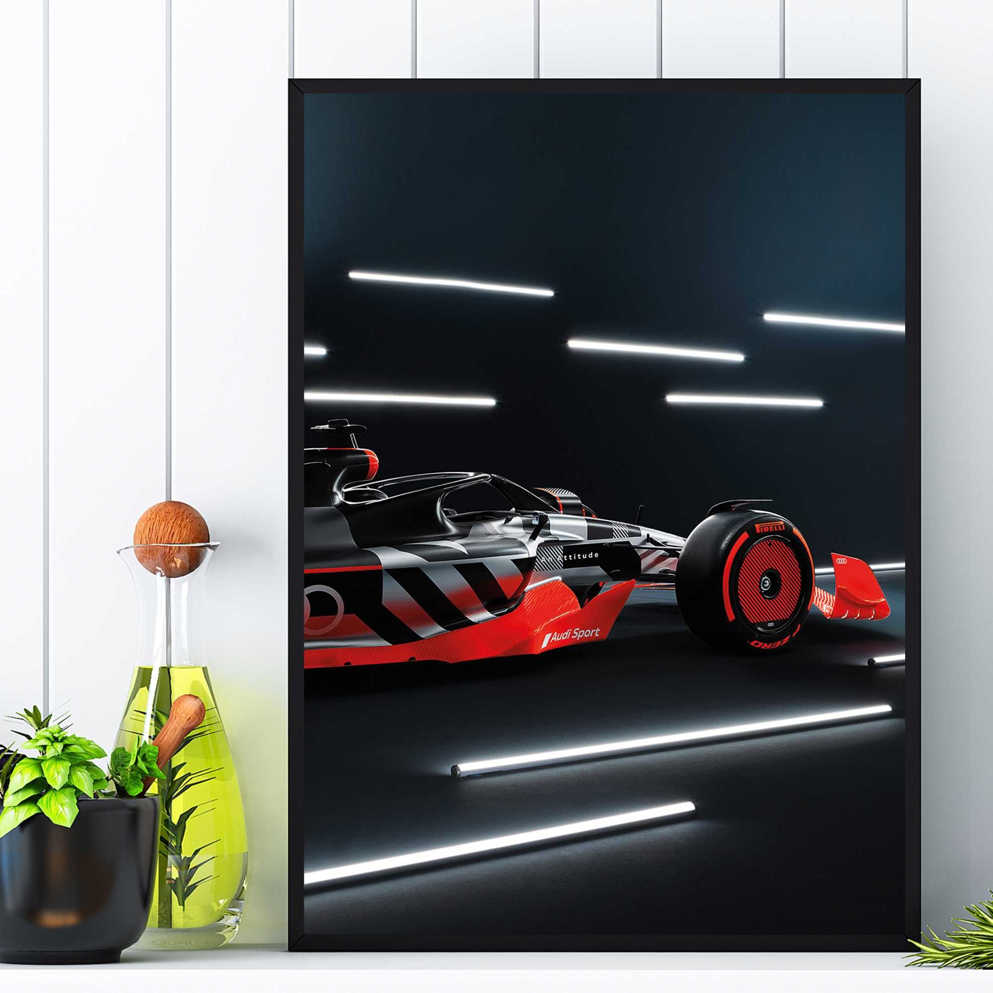 plakat F1, plakat obraz grafika formuła jeden, obraz auto F1 bolid