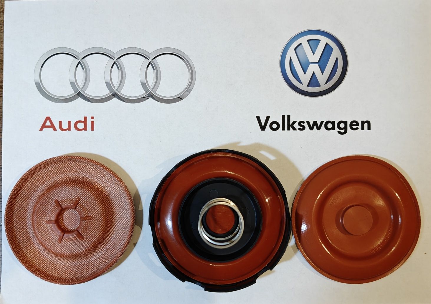 Мембрана Маслоотделитель, Клапан КВКГ, Audi, VW,  1.8 2.0 2.5 VAG USA