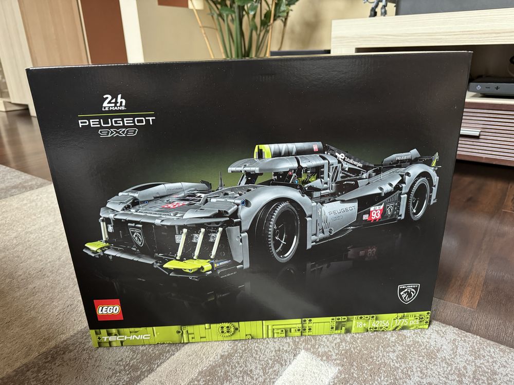 Lego Technic 42156 Peugeot 9x8 NOWE!