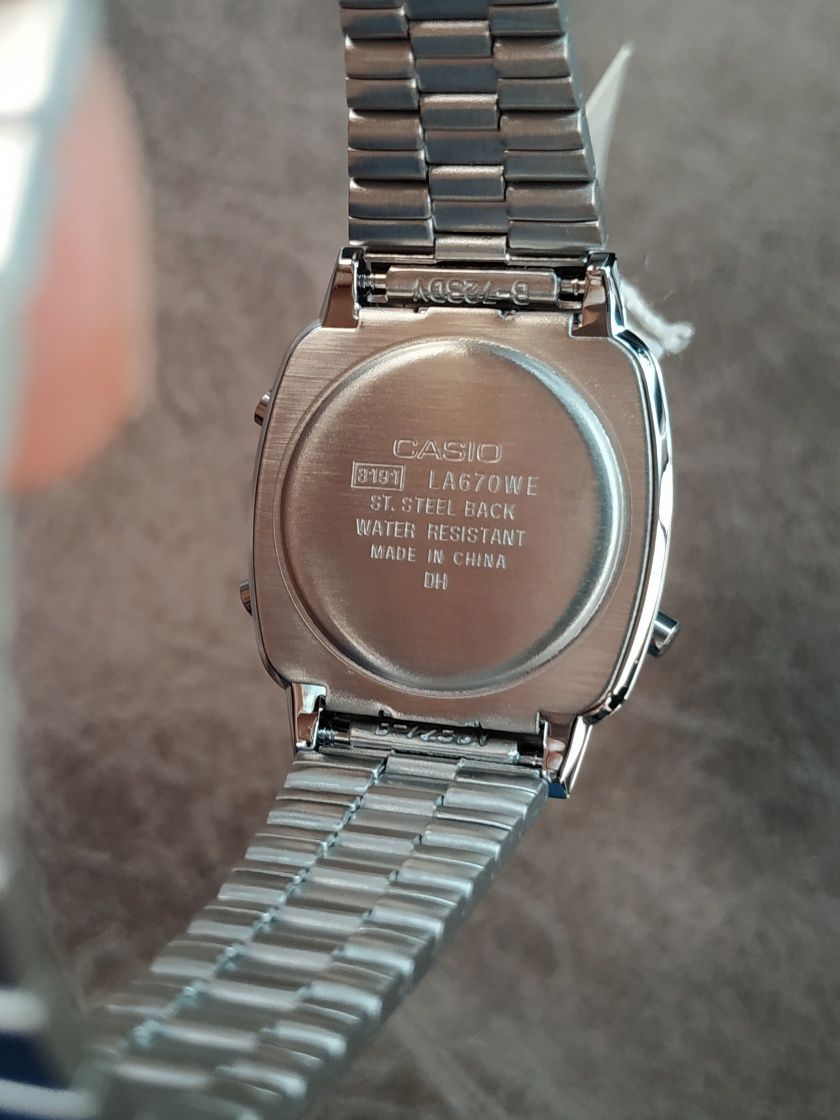 Часы женские Casio LA670WEA-7 WR 30M/3Bar Оригинал Гарантия