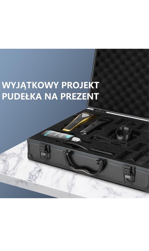 VGR 015 Profesjonalna bezprzewodowa maszynka do włosów dla mężczyzn
