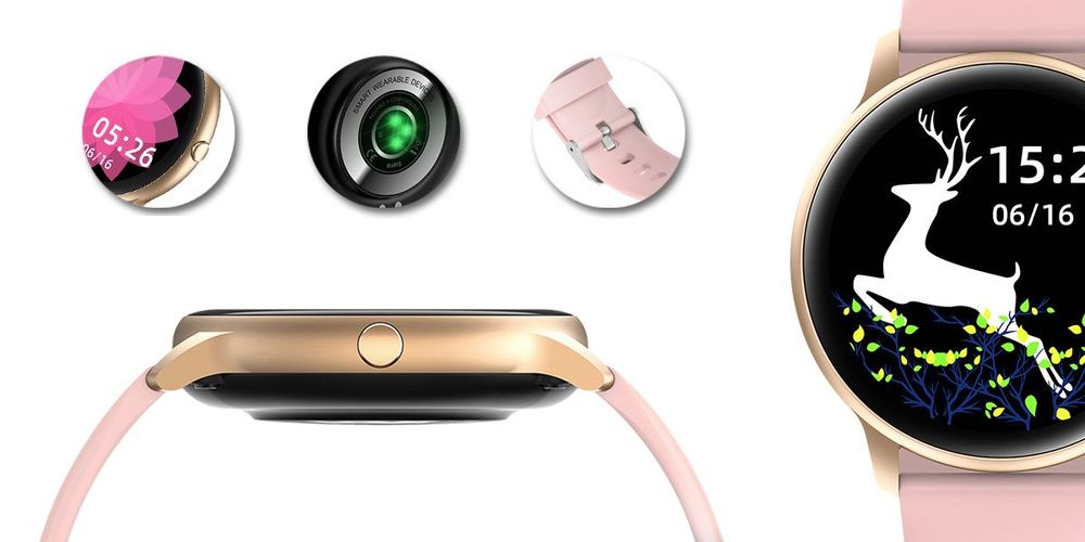 damski smartwatch g.rossi sw015-2 różowy