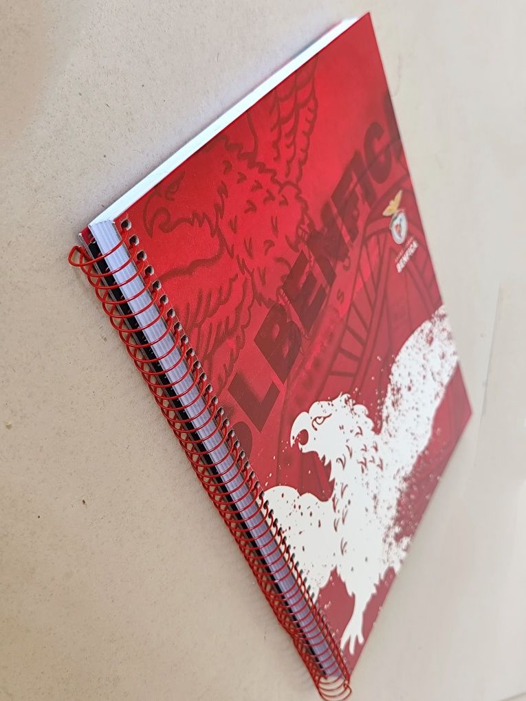 Caderno Escolar - SLB - Benfica - Produto  Oficial (Novo)
