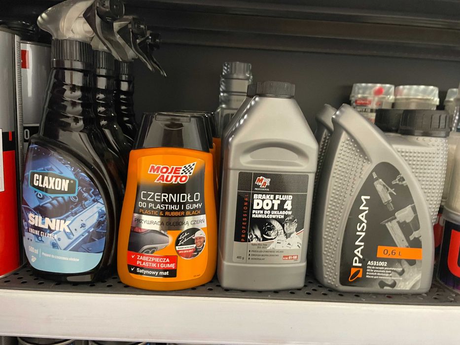 wyprzedaż - chemia samochodowa
