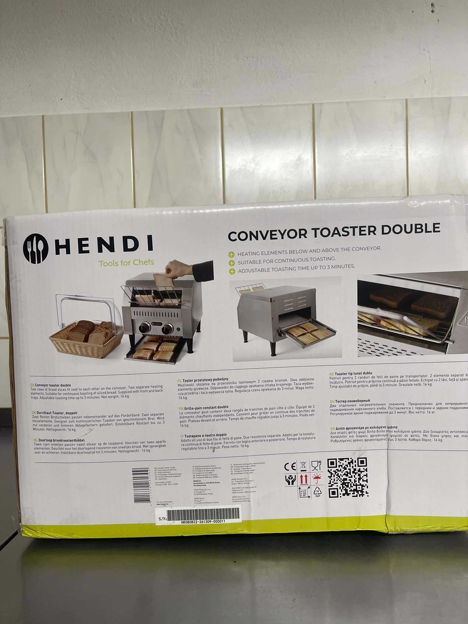 toster przelotowy hendi