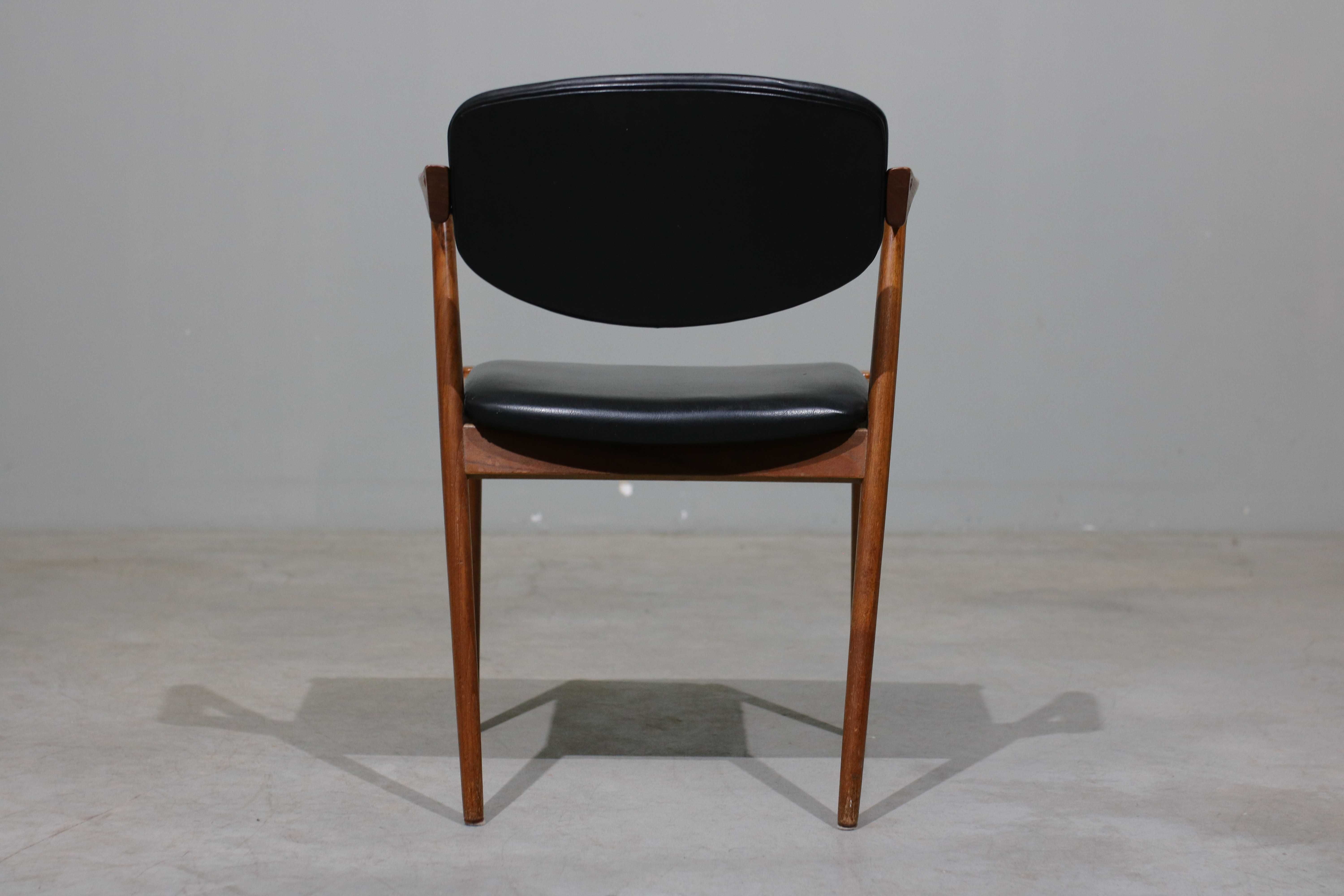 Conjunto de 6 cadeiras Kai Kristiansen modelo 42 | Schou Andersen