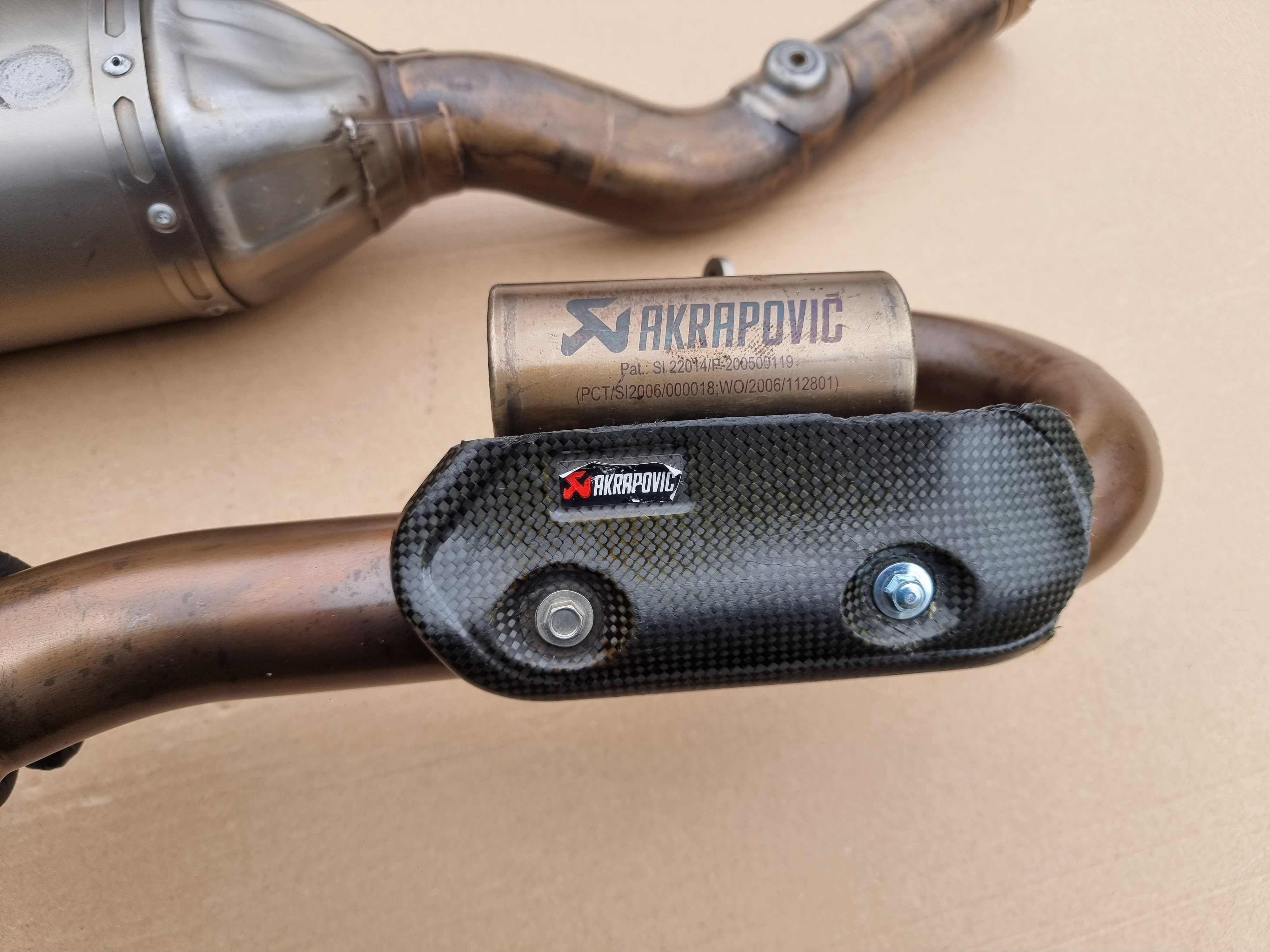 Kompletny układ wydechowy AKRAPOVIC Evolution Kawasaki KXF 450 r 16-18