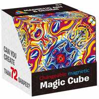 Kostka Magnetyczna 3D Przestrzenna Fidget Magic Cube Antrystresowa