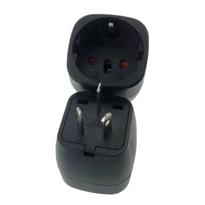 Переходник с китайской розетки на евро для Ecoflow, Bluetti ...