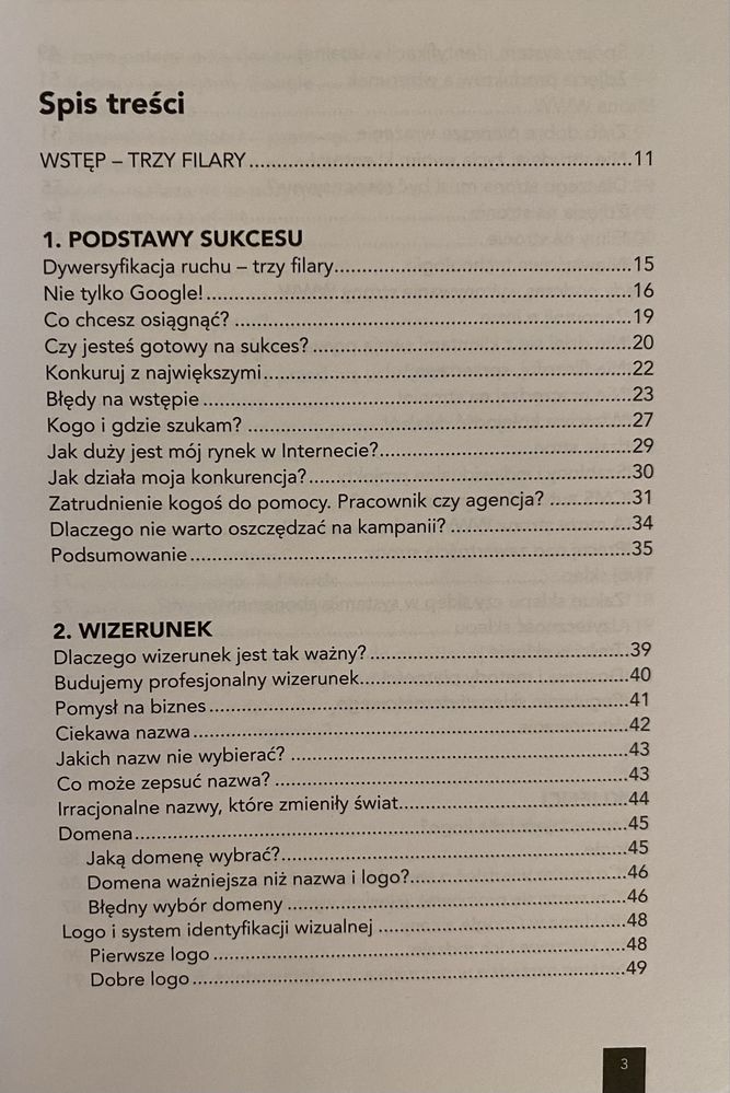 Książka „Trzy filary biznesu” - Ryszard Jellinek