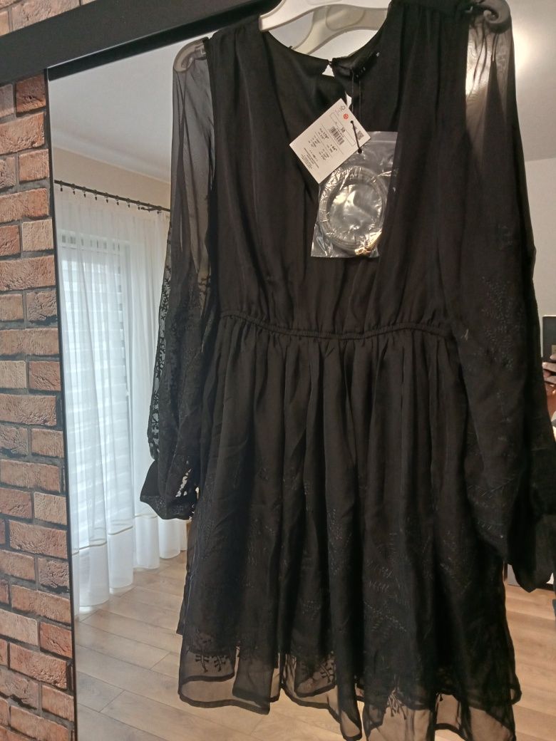 Nowa Sukienka czarna z metka rozmiar 38