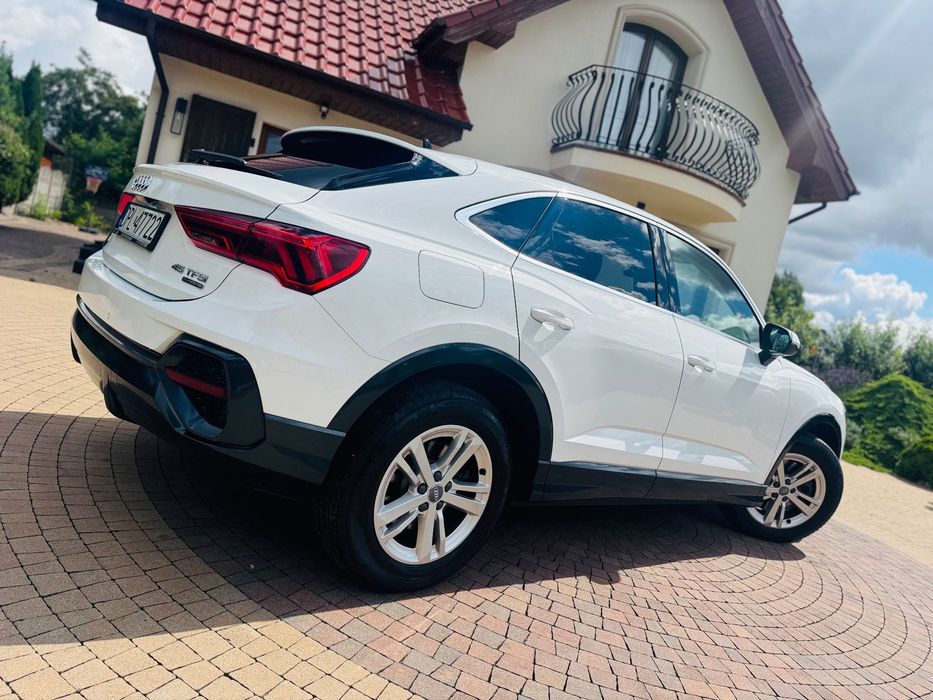 Audi Q3 Sportback SALON POLSKA! Reflektory Full LED MATRIX Kamera Cofania QUATTRO