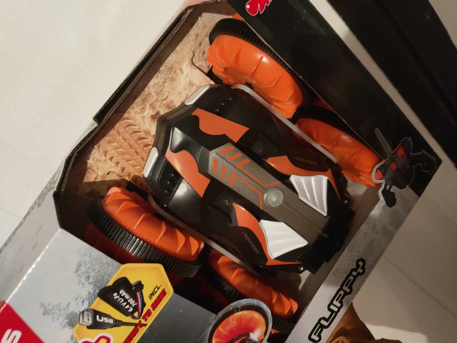 dickie toys auto zdalnie sterowane rc amphibious flippy