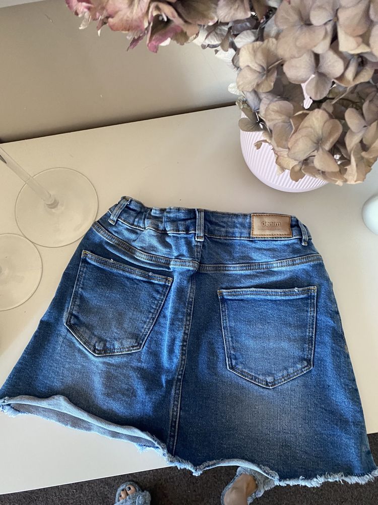 Spódniczka  jeansowa dla dziewczynki Zara