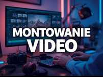 Montaż wideo reklamowego – napisy, muzyka, efekty