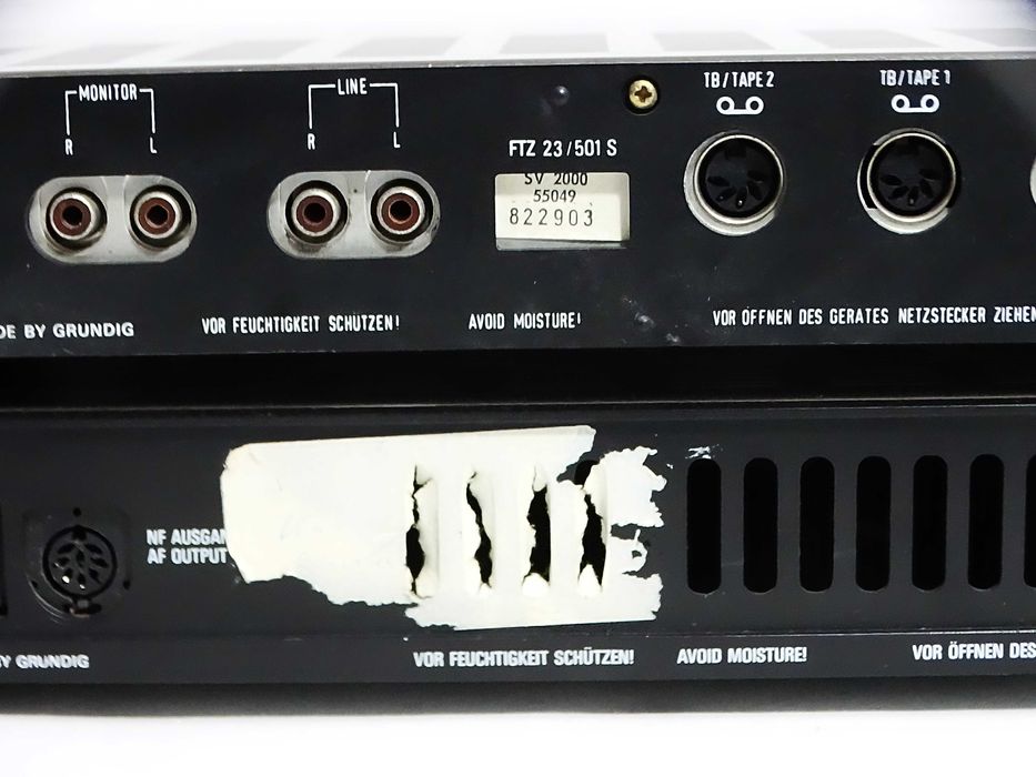 Zestaw wzmacniacz Grundig SV 2000 + tuner radiowy Grundig ST 1500