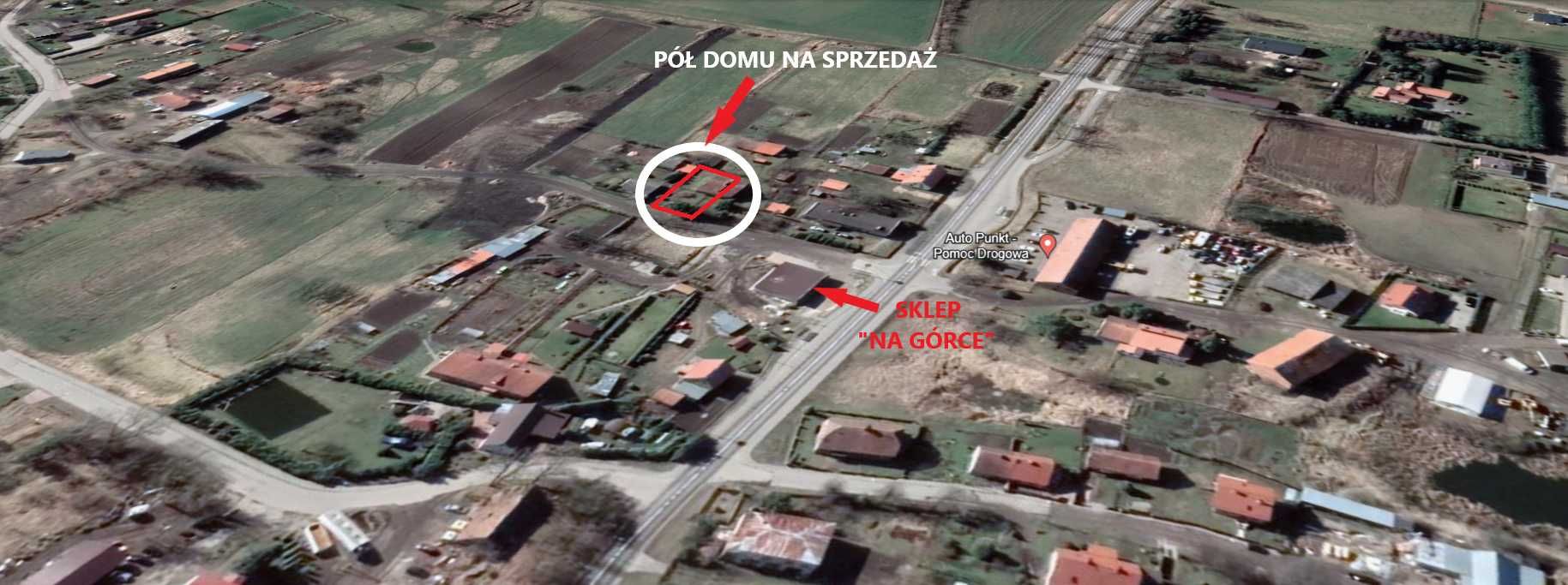 1/2 Domu na Wsi w cenie mieszkania plus działka