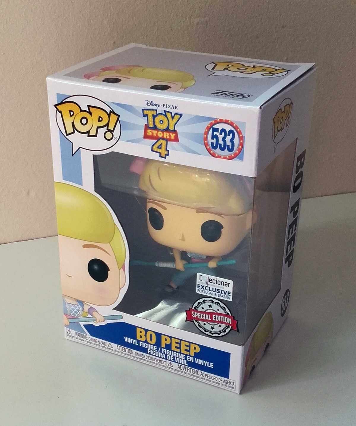 Funko Pop 533 - Toy Story 4 - BO PEEP - Edição especial e exclusiva