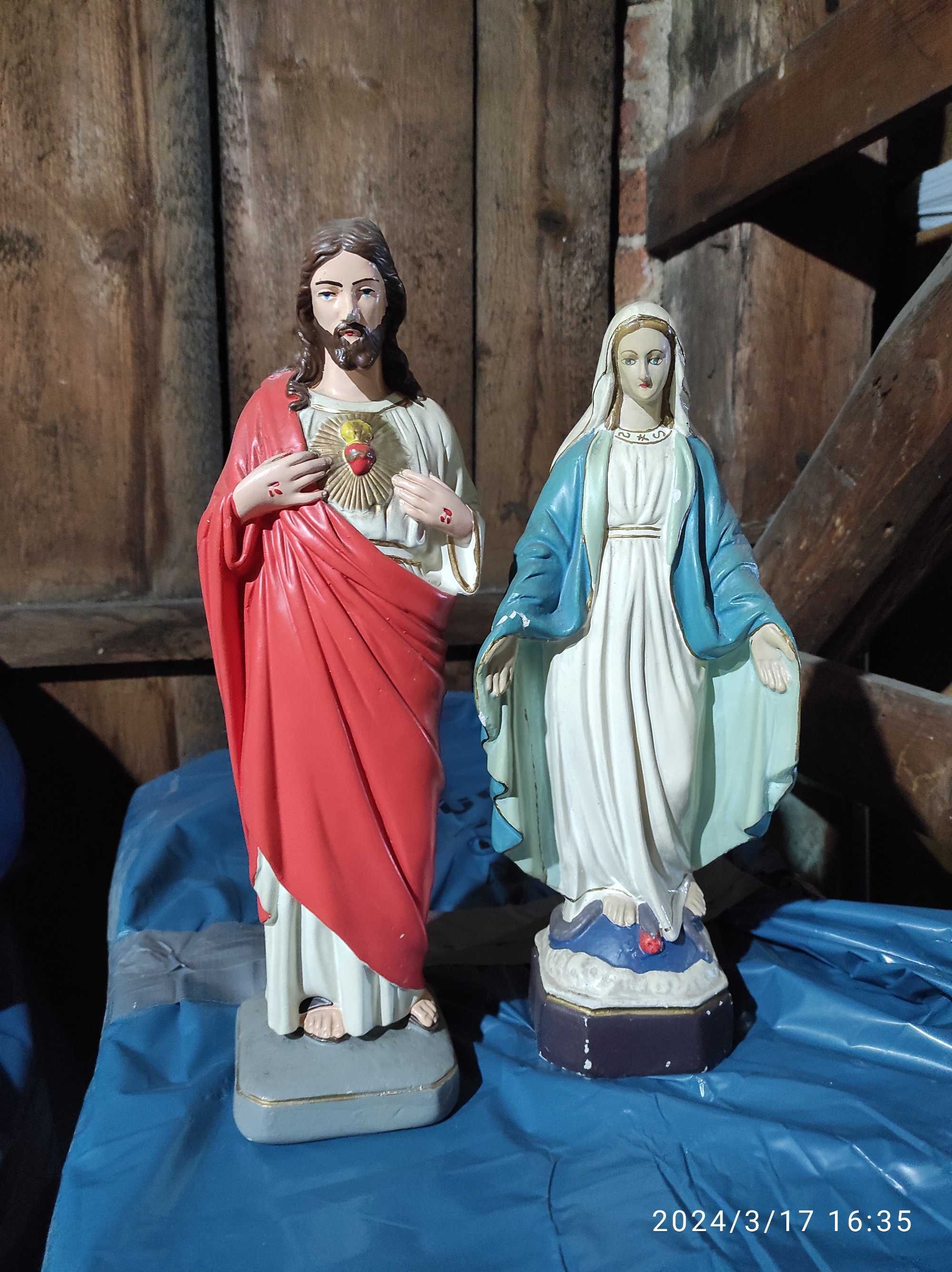 Figurki Maryja i Jezus