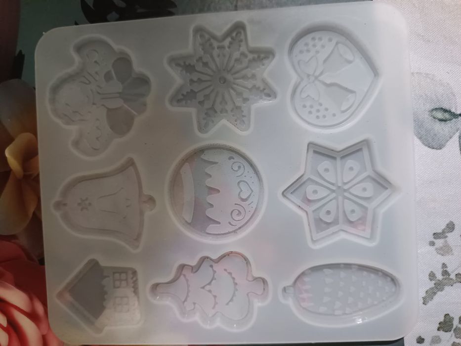 Sprzedam ozdoby choinkowe z żywicy epoksydowej