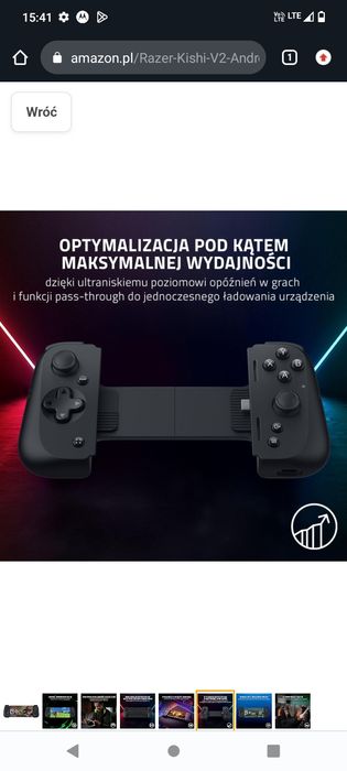 Razer kishi v2 nowy